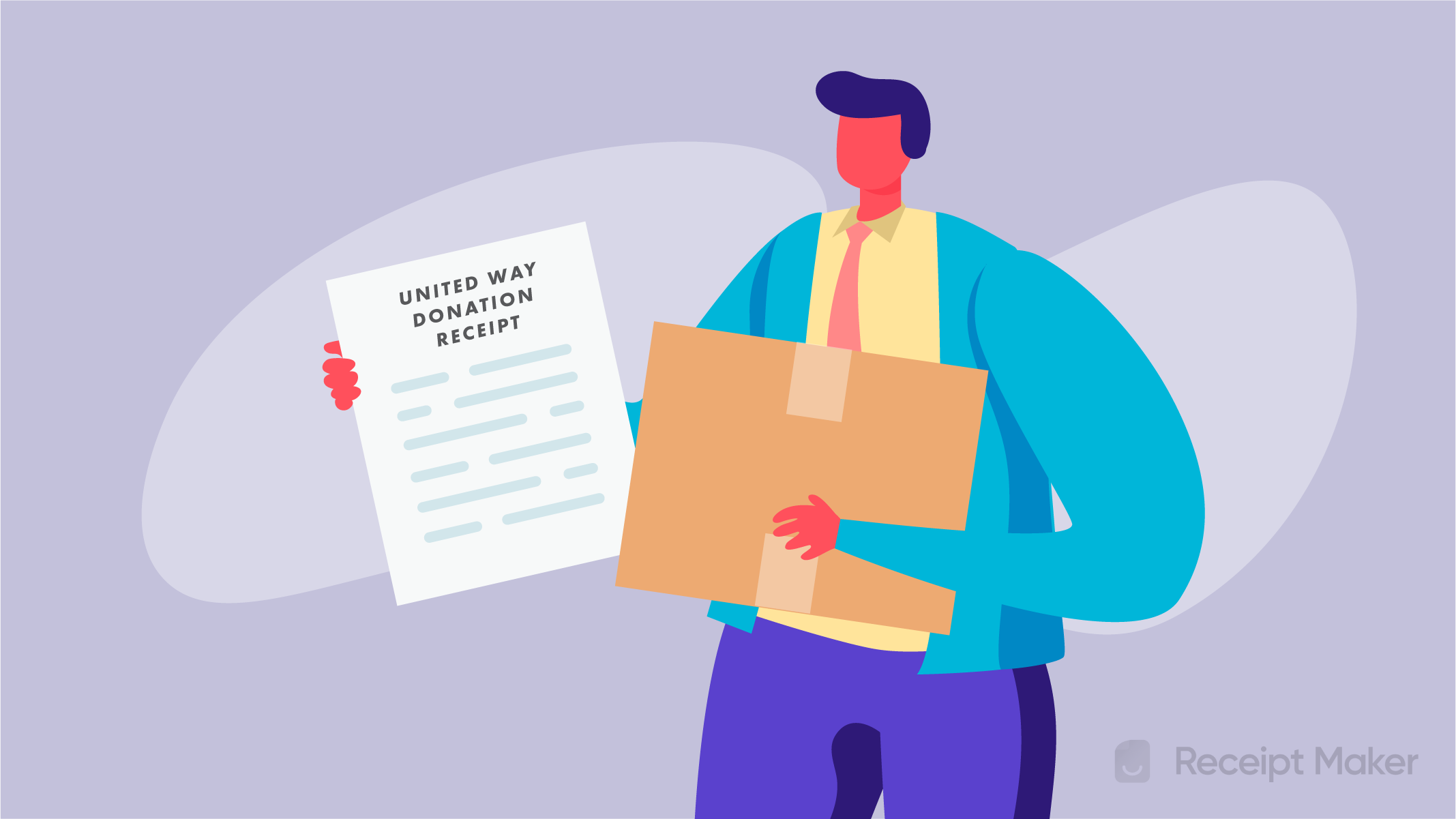 United Way Donation Receipt Template Receipt Maker